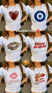 Chatpate tops>>>💋
Follow & Comment for links🖇️@meeshoapp 
