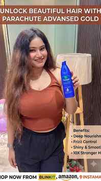 Parachute Advansed Gold Coconut Hair Oil, Coconut based Hair