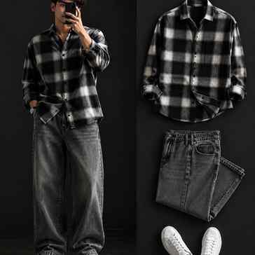 Flannel shirt Combo 🔥
•
flannel shirt, colour combination,