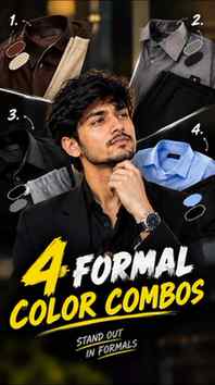 Formal Outfit में Stand Out करना है? ये 4 Colour Combos Try 