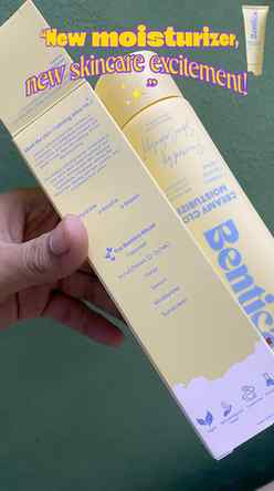 @bentica.skincare CREAMY CLOUD MOISTURISER 

Personal review