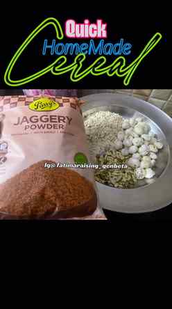 🥣 Quick Homemade Baby Cereal! 🤍

Made with simple, wholeso