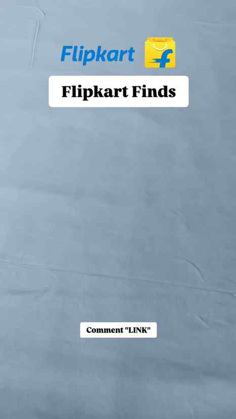 🫡COMMENT "Link" I'll send the links in your DM 📩
#flipkart