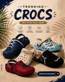 🔥 Trending Crocs & Clogs for Men | Stylish Clogs Collection