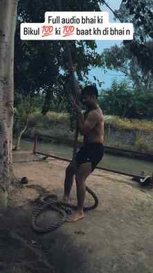 Ram Ram sare bhaiya n #fitnesslover #workoutmotivation #desi