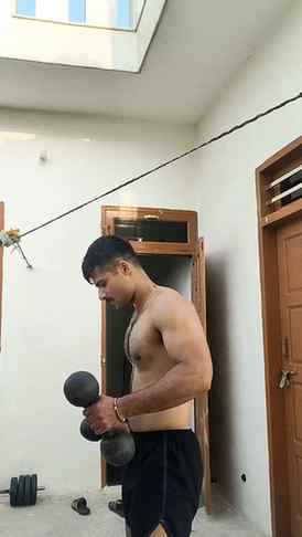 Ram Ram sare bhaiya n #fitnesslover #workoutmotivation #desi