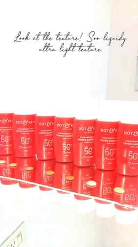 Available in 7 shades!

@dotandkey.skincare ❤️✨

Tinted suns