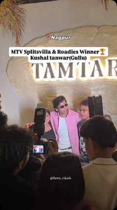 Gullu (Kushal Tanwar) MTV & Roadies Winner in orange city โฅ๏ธ