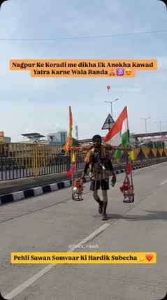 Nagpur se amarnath jara hai lagta bhai 😱❤️😍 

Follow for m