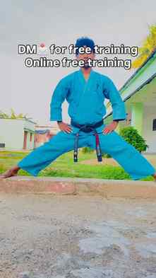 Online free training DM 📩 for free training #martialarts #f