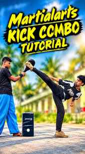 Martialarts kick combination ✅ #martialarts #mma #flfmartial