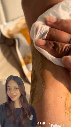 #ad wax powder from @thewellnessshopindia , it actually work