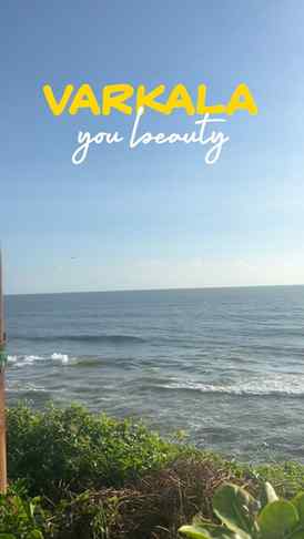 Varkala, why are you so beautiful 😍
Beaches beside cliff ✨