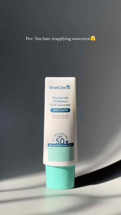 POV: You finally found a sunscreen that doesn't feel like su