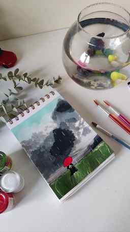 Tomorrow is June again>>>
#heatwave #june #acrylicpainting