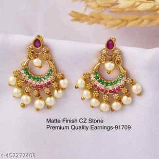 Catalog Name:*Classic Earrings & Studs*
Base Metal: Brass
Pl