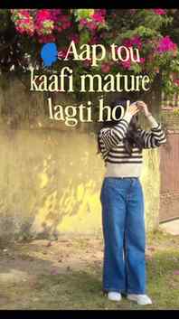 Mature or vo bhi Mai 🤣😂
.
.
.
.
.
#funny #growth #rajstha