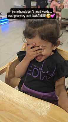 The excitement level = 1000 when it's Naanu's birthday 🎉😂
