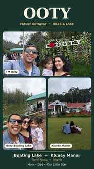 Ooty, you were the kind of family getaway we needed! 🌿💚

F