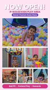 Kids play area in Baner-Pashan Road, Pune is now open! 🎉 P-