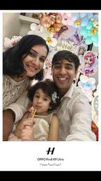 Just a little girl, a princess theme, hanumanji darshan, and