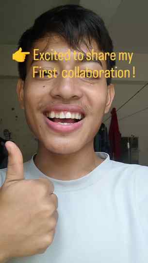 Sharing my first collaboration 😉🥰
#trending 
#newpost😍 
#