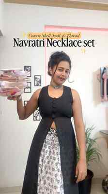 Comment down for link 🔗 
@meeshoapp #garba #jewellery #navr