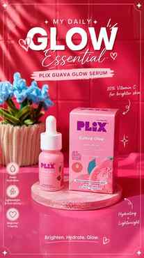 ✨Comment 'link' For Product Link PLIX GUAVA GLOW SERUM 
Want