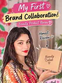 My First collaboration❤🥰

#FirstCollaboration #BrandCollab 