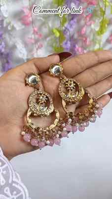 Meesho trendy Earrings 🎀😍 Follow & comment for link 🔗 @me