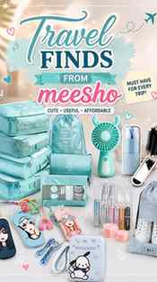 POV: You’re packing for a trip and Meesho just saved your bu