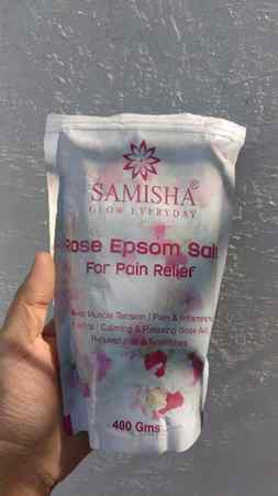 #collaboration
Guys ROSE EPSOM SALT FROM SAMISHA is here fo