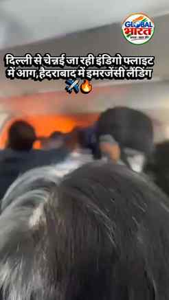 दिल्ली से चेन्नई जा रही इंडिगो फ्लाइट में धुआं उठने के बाद ह
