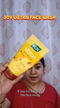 Joy uptan facewash #facewash #dtan #uptan #reels #trending