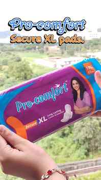 Your period, your comfort, your confidence. ✨ 
Pro-comfort S