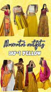 Navratri outfit Day 1 ✨ ❤️ 🛒🛍️ 
Comment for link 🖇️ 
.
.
