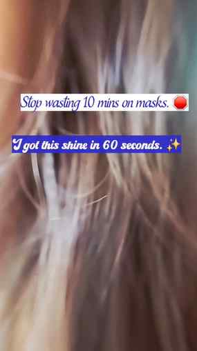 ​Why wait 10 minutes for a mask when you can get "liquid-shi