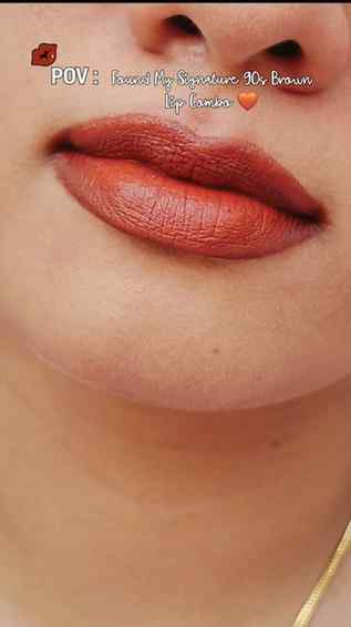 Finally found my favorite 90s brown lip combo! 🤎

 If you’v