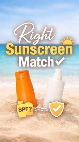 Pick your right sunscreen match ☀️🧴
.
@dotandkey.skincare