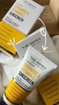 #ad Comment 'Link' for 3-in-1 sunscreen which brightens, moi