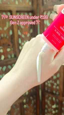 Gen Z approved... 👀 SPF 50+ Aqualogica's Radiance+water flu