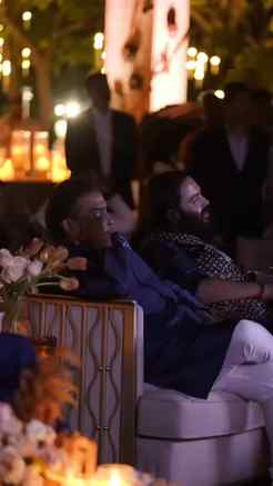 Ambani Family Enjoying Bhajan Sandhya At Vantara