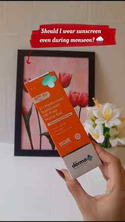 Even the sunscreen box agrees β never skip your SPF, even du
