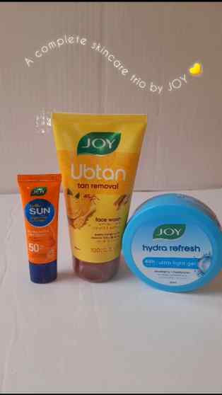 Unboxing these skincare essentialsβsunscreen, ubtan face was