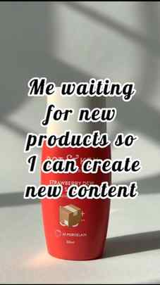 Waiting for my next PR package because the content calendar