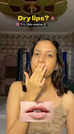 Lip routine for dry lips 👄✨
.
.
.
#reelkarofeelkaro #trendi