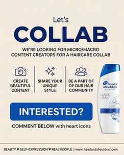 Let's COLLAB 💙✨

We're looking for Micro/Macro creators for