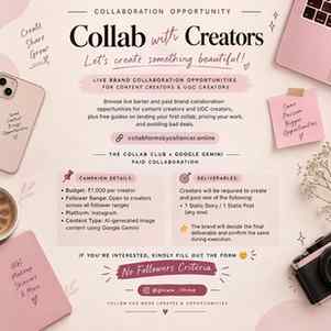 ✨ Paid Collaboration Opportunity |
No followers criteria! 🤍