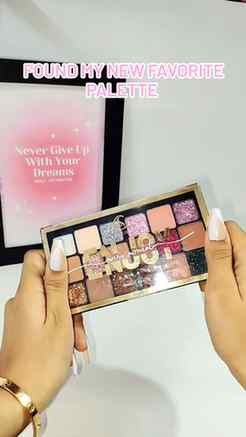 POV: You find a budget eyeshadow palette that actually perfo
