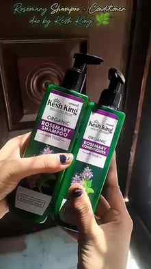 “Upgraded my hair wash routine with this rosemary duo 🌿

 
